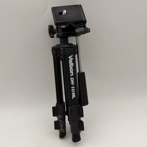 Vintage Velbon DH-10ML Lightweight Tripod, PH-346 3-Way Head